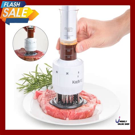 High Quality 2 In 1 Sauce Injector Meat Tenderizer And Sauce Injector