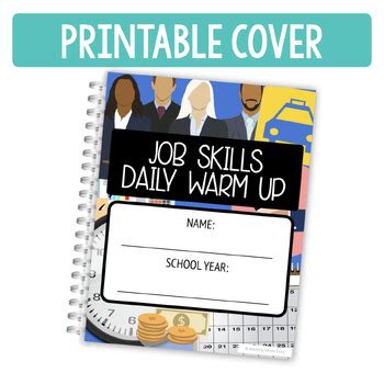 Job Skills Daily Warm Up Worksheets Level Tpt