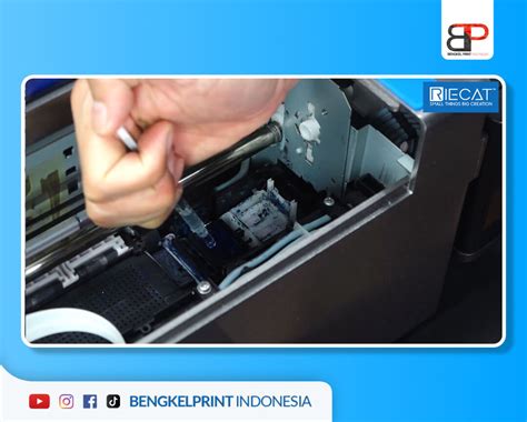 Cara Mudah Merawat Mesin DTF A4 RIECAT Alfa Lite Bengkel Print Care