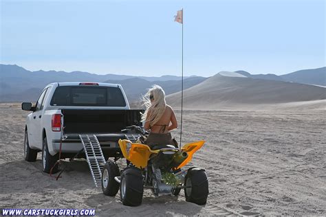 1000 Images About Atv Quad Women Blonde On Pinterest Dune Quad And