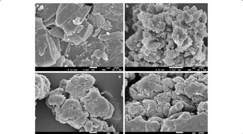 Sem Micrographs Of A Graphite B Graphene Oxide C Reduced Graphene