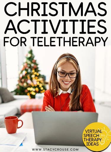 Christmas Themed Activities For Teletherapy Christmas Activities