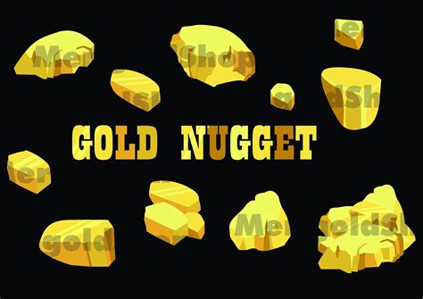 Gold Nugget Drawing