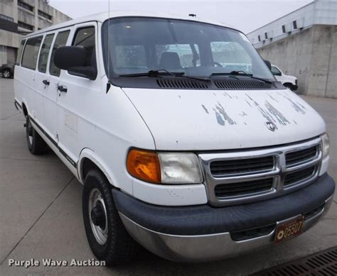 1999 Dodge Ram Wagon B3500 Maxi Van In Manhattan KS Item DB3870 Sold