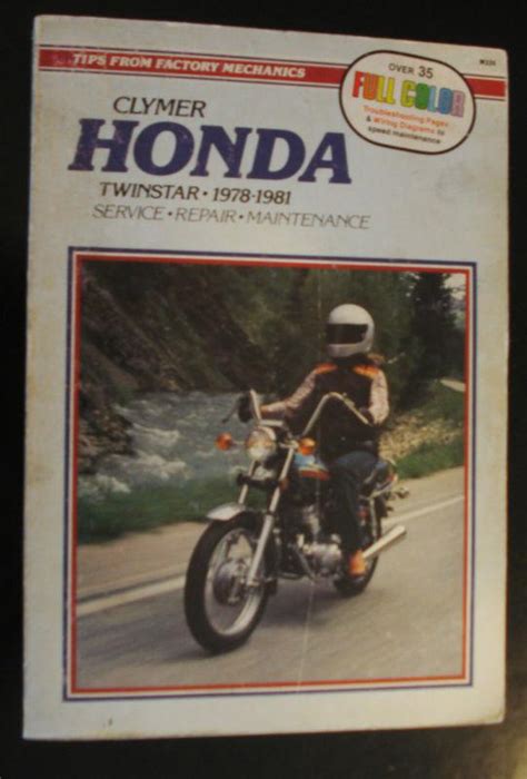 Buy Clymer Honda Twinstar CM185T CM200T 1978 1981 Service Manual