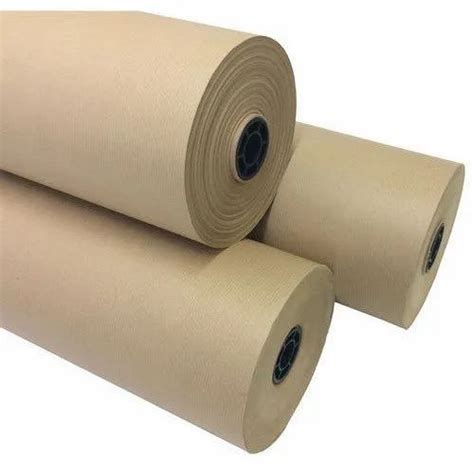 Brown Mg Kraft Paper Roll Paper Size At Rs Piece In