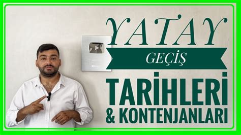 Yatay Ge Tar Hler Y K Yatay Ge Tar Hler Ve Kontenjanlari