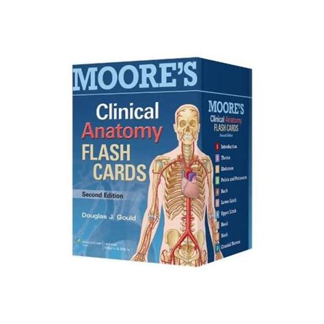 Moore S Clinical Anatomy Flash Cards 2nd Edition Cards