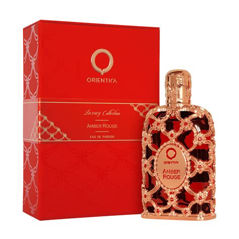 Perfume Amber Rouge De Orientica De 80ml Perfumaste