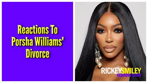 Reactions To Porsha Williams Divorce Youtube