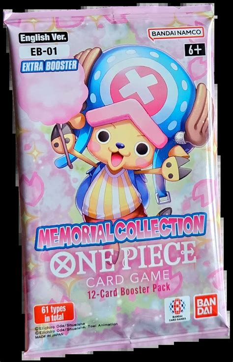 Eb Memorial Collection Booster Pack One Piece Card Game Game Kiwi