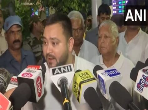 Pm Modi Should Do One Nation One Income Before One Country One Election Tejashwi Demanded To