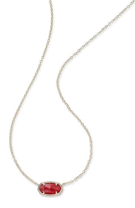 Kendra Scott Elisa Birthstone Pendant Necklace In 2020 Birthstone