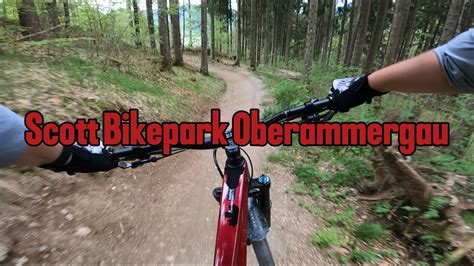 Flowtrail Und Kleiner Hobbit Im Scott Bikepark Oberammergau Youtube