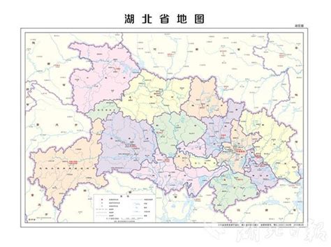 最新版湖北标准地图上线 荆楚网 湖北日报网