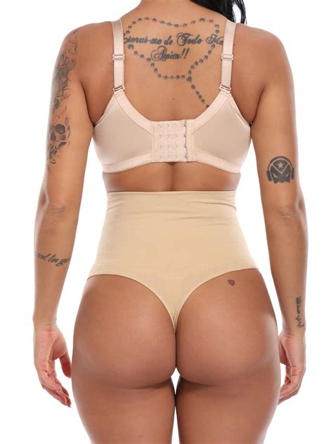 Kiwi Rata Women Seamless High Waist Trainer Butt Lifter Control Panty