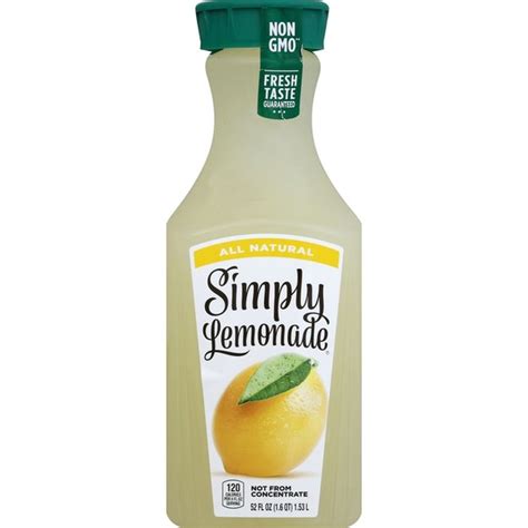 Simply Lemonade All Natural Non Gmo Oz From Pete S Fresh Market