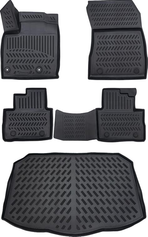 Elmasline D Gummimatten Kofferraumwanne Set F R Nissan Qashqai J