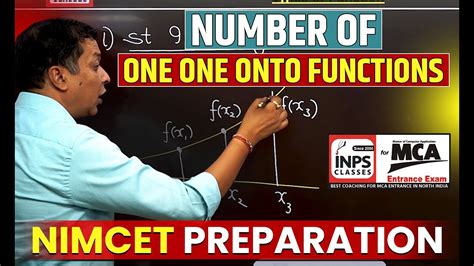 Number Of One One Onto Functions Injective Surjective Lecture