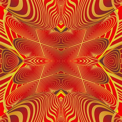 Belo Fundo Abstrato Texturizado Amarelo Dourado E Vermelho Lindo