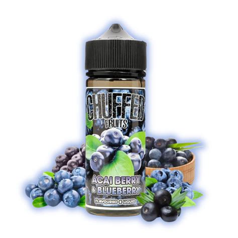 Chuffed Fruits Acai Berry And Blueberry Ml Booster Elixir Vaper