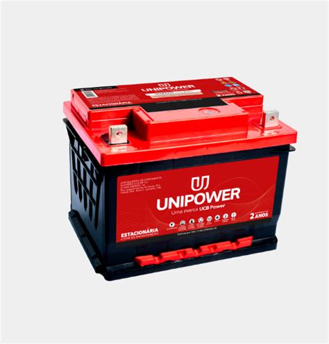 Bateria Estacionária de Chumbo Livre de Manutenção 12V 75AH UCB Power