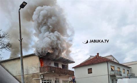 Iroki Brijeg U Po Aru Izgorio Kat Ku E Ozlije Ena Jedna Osoba