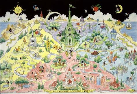 Map of Oz - Oz Photo (79588) - Fanpop