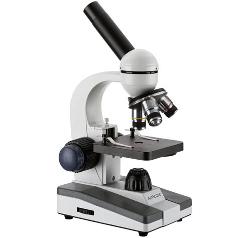 40X-1000X All-Metal Optical Lens Compound Microscope Student Home ... 