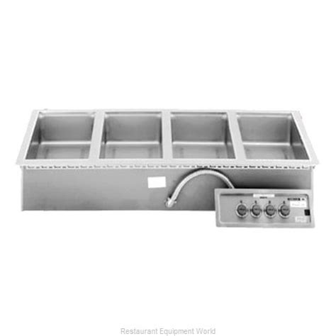 Wells MOD DM Hot Food Well Unit Drop In Electric Four Pan Drop In Hot Food Well