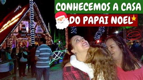 Casa Do Papai Noel Parque Da Fonte São José Dos Pinhaispr Youtube