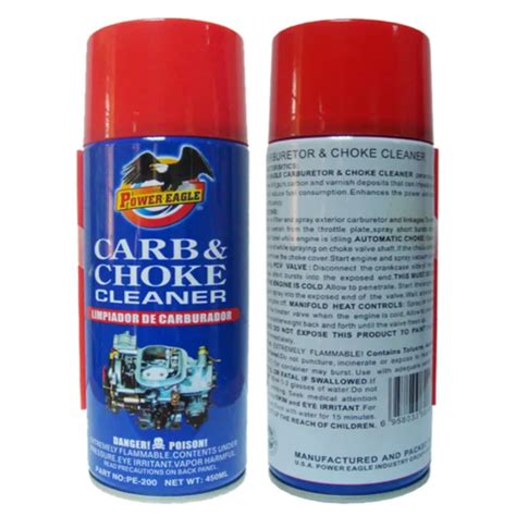 CARBURATOR AND CHOKE CLEANER SPRAY 450ML Pinnacle Automotive Solutions