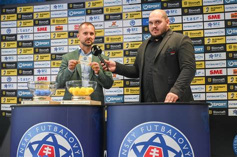 SLOVNAFT CUP Spoznali sme dvojice 5 kola koho spojil žreb v