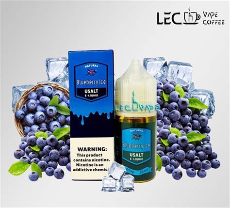 Usalt Saltnic Blueberry Ice Vi T Qu T L Nh Lec Vape