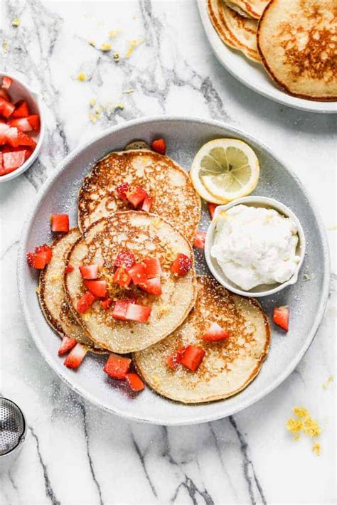 Strawberry Lemon Ricotta Pancakes Tastes Better From Scratch