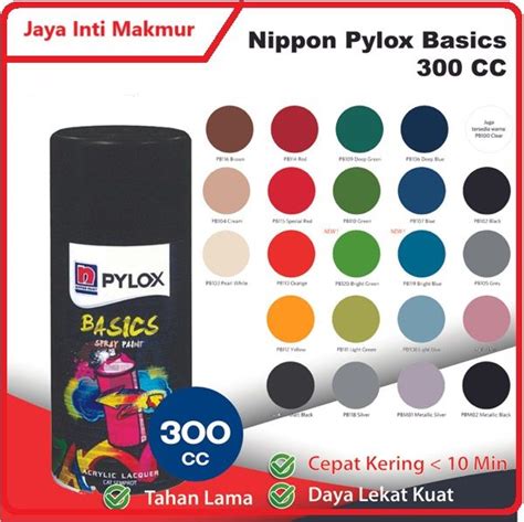 Pylox Basics Cat Semprot Spray Nippon Paint Basics Pyloc Pilox Pilok