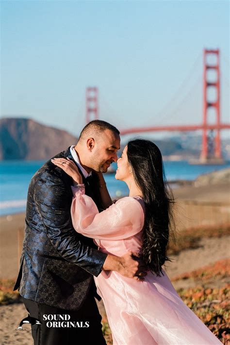 San Francisco Baker Beach Engagement Yvonne Armand Sound