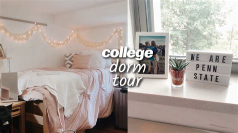 College Dorm Tour Penn State South Renovated Dorms Youtube