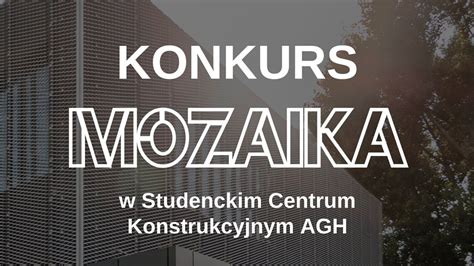 Zaprojektuj mozaikę w Studenckim Centrum Konstrukcyjnym Serwis