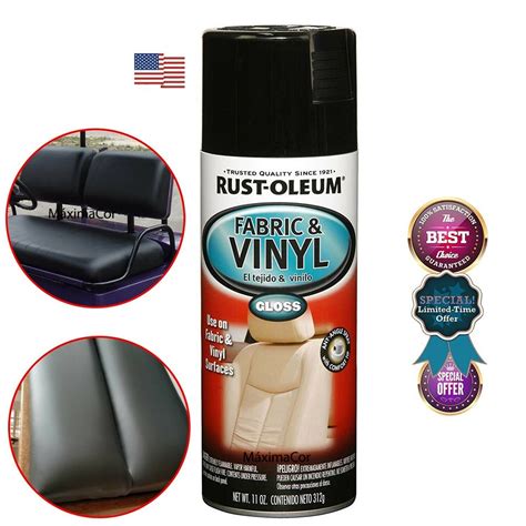 Tinta Spray Para Couro E Tecidos Rust Oleum Fabric E Vinyl Shopee Brasil