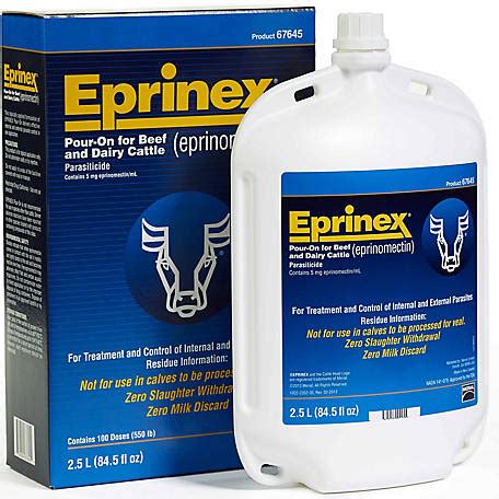 EPRINEX POUR-ON 2.5L - Alliance Animal Care