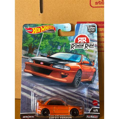 Hot Wheels Set Ronin Run 98 Subaru Impreza 22b Sti Version Shopee