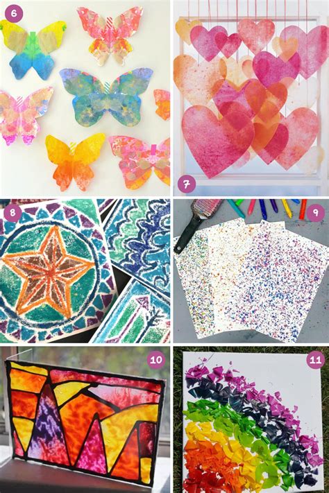 Melted Crayon Art Ideas Genius Projects For Old Crayons What