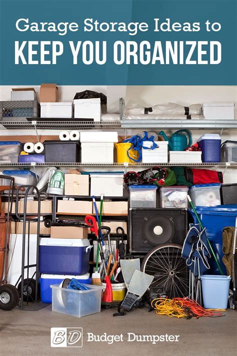 5 Cheap Storage Solutions For Your Messy Garage Garage Storage Diy