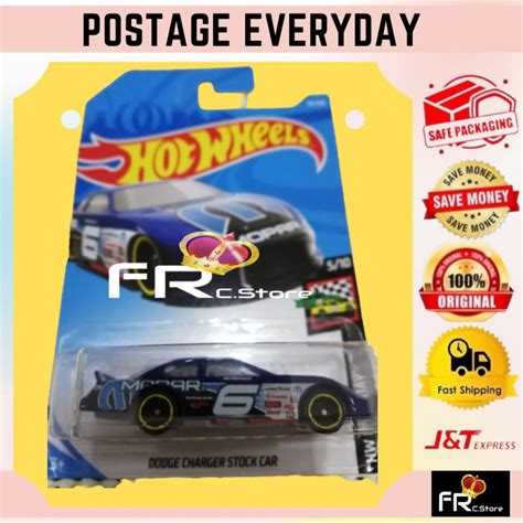 HOT WHEELS DODGE CHARGER STOCK CAR Shopee Malaysia