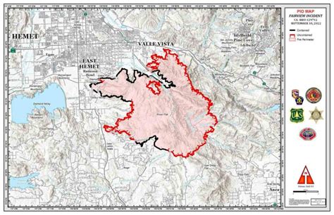 Fairview Fire Map Sept 10 2022 Wildfire Today