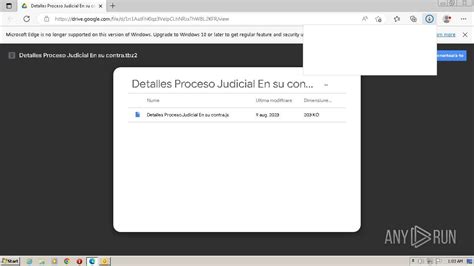 Malware Analysis Correo Externo Juzgado Treinta Y Uno De Bogota