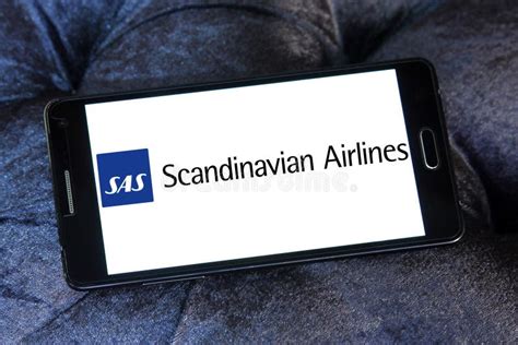 Scandinavian Airlines, SAS Logo Editorial Stock Image - Image of ...