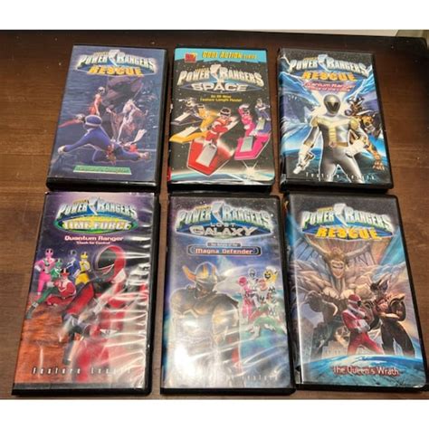 Power Rangers Lost Galaxy Magna Defender Vhs