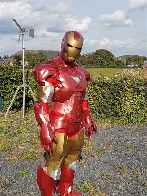 Ironman Mk Armor Helmet Costume Suit For Cosplay Stl D Print Files Etsy